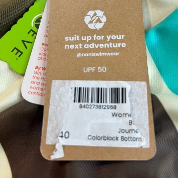 Nani Women's Journey Colorblock Swim Bottom, Size Small - Picture 6 of 8